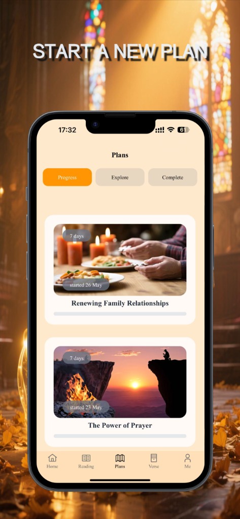 Prayer Plans